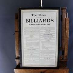 Rules of Billiards