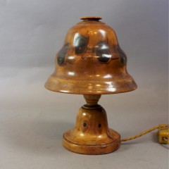 Brazilian  Palm wood lamp circa 1920