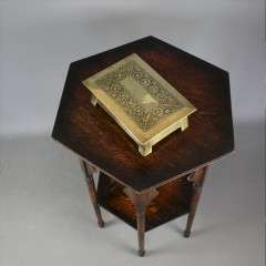 Arts and crafts brass box Scottish?