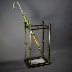 Edwardian brass stick stand