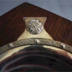 Silver Plated Quaich bowl by Davis & Sons Glasgow