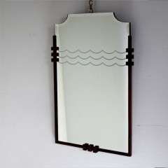 Art Deco wall mirror