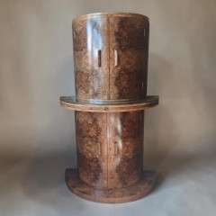 Art Deco Demi Lune Cocktail Cabinet