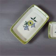 Two Mid-Century dishes by Stavangerflint NORWAY