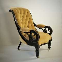 Victorian Gothic armchair