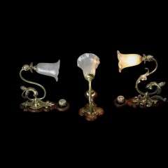 Late Victorian Aesthetic / Gothic wall lights