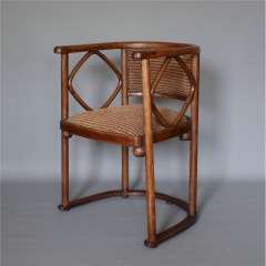 Josef Hoffmann Bentwood Fledermaus tub Chair