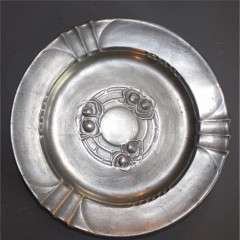 Arts and Crafts / Nouveau Pewter chargers by Kayserzinn