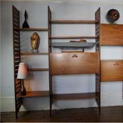 Ladderax shelving system by Staples London