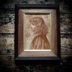 Pre-Raphaelite print by Henry Ryland