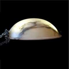  Large Alabaster ceiling Bowl shade