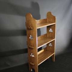 Oak arts and crafts Sedley bookshelf Liberty