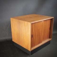 Teak Mid Century Record Housing cabinet