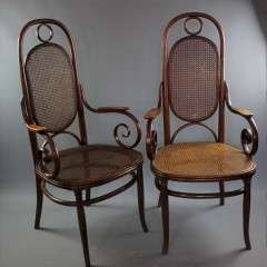 Pair of Thonet carver chairs