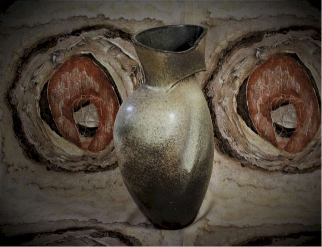 A Bale of 1970's fabric signed Venna Boen