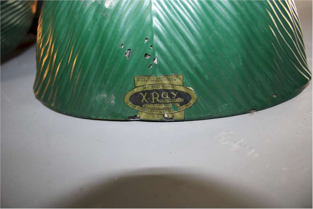 Curtis of Chicago XRay Mercury glass reflector lamp shades LATEST STOCK Art Furniture